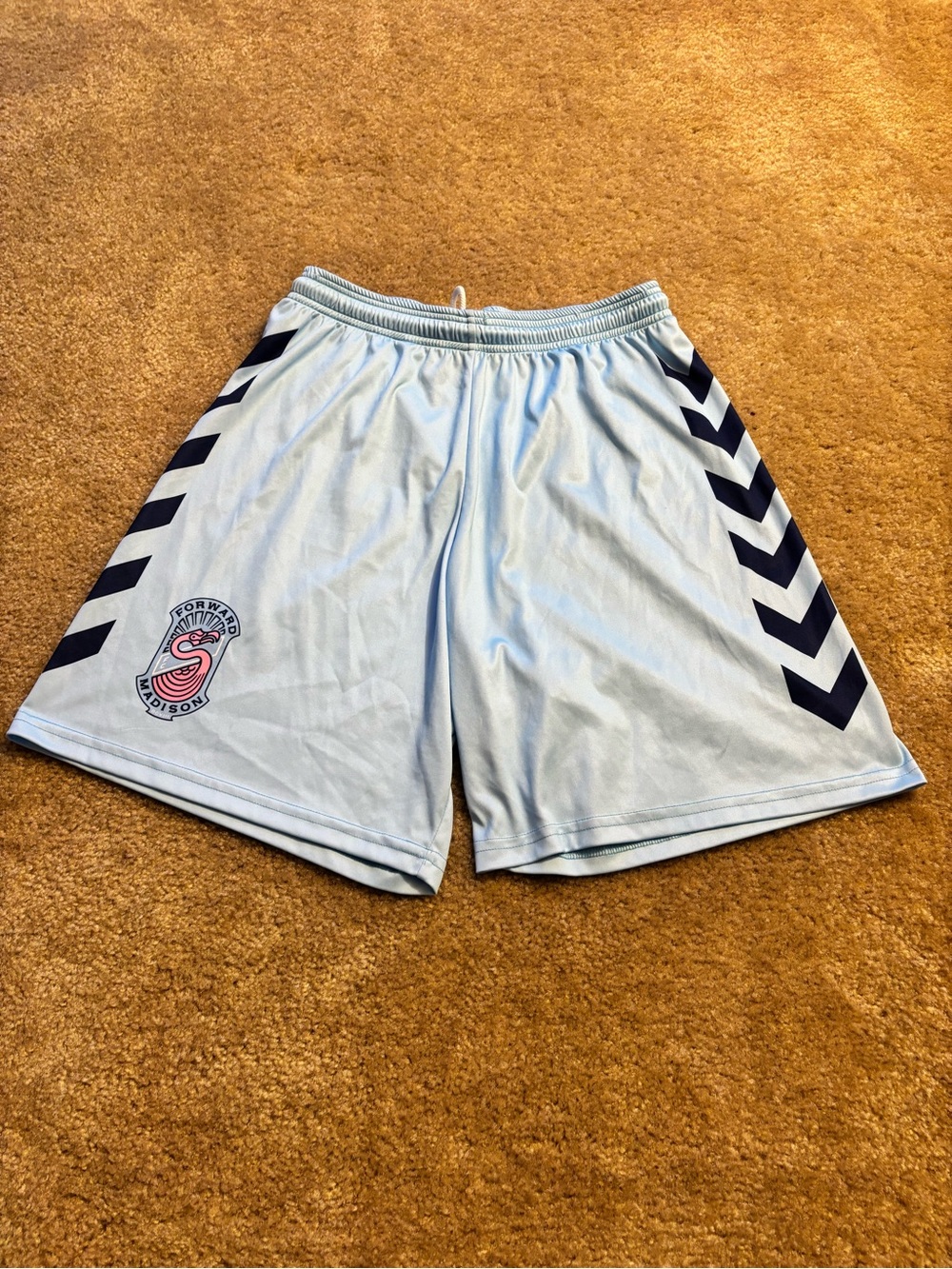 Forward Madison Soccer Shorts, light blue